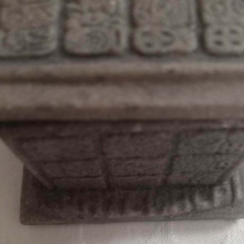 Set of 2- Guatemala stone sculptures